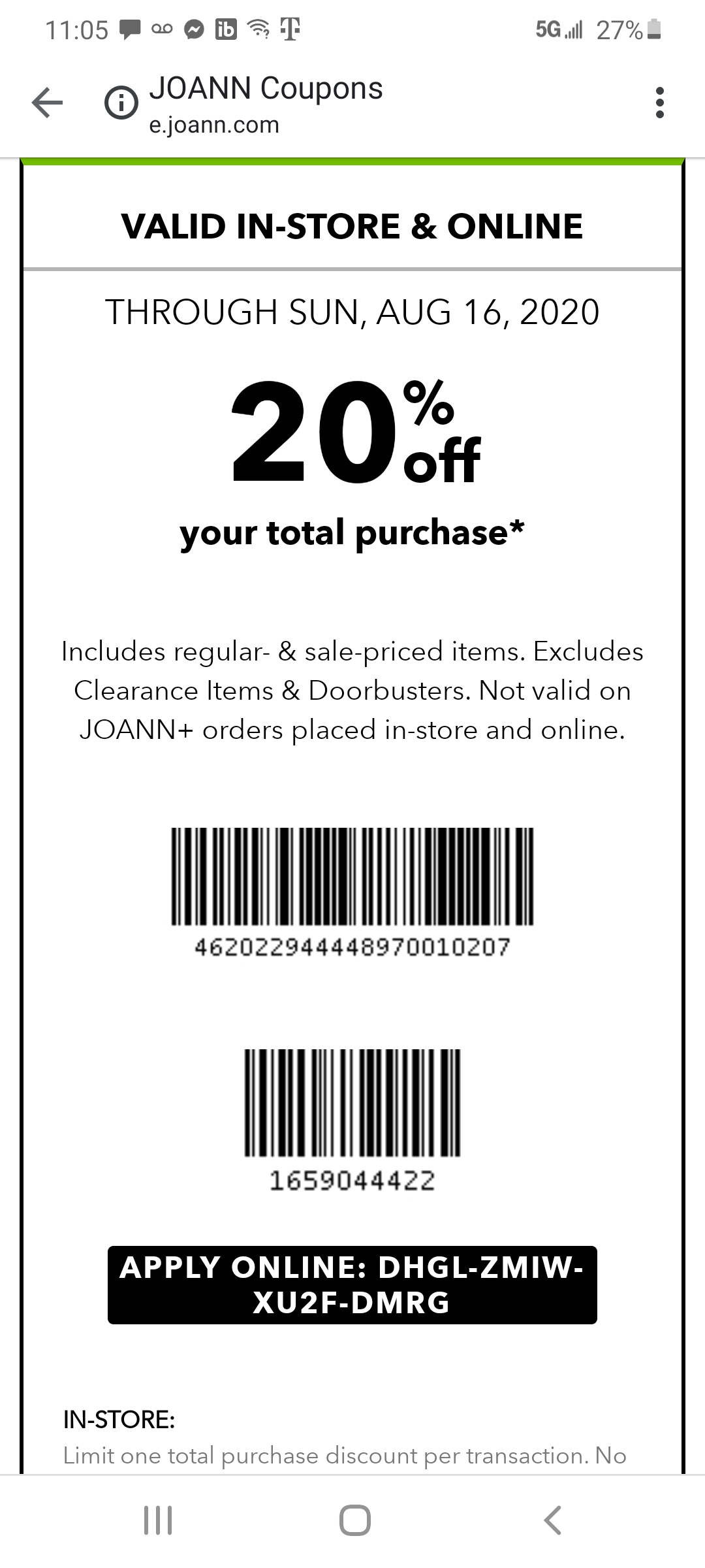 2020-valid-joann-fabric-coupon – Coupons & Savings