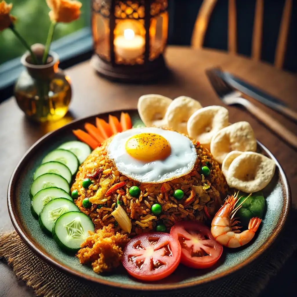 Nasi goreng adalah salah satu hidangan paling populer di Indonesia dan diakui secara internasional sebagai bagian dari warisan kuliner Nusantara. 